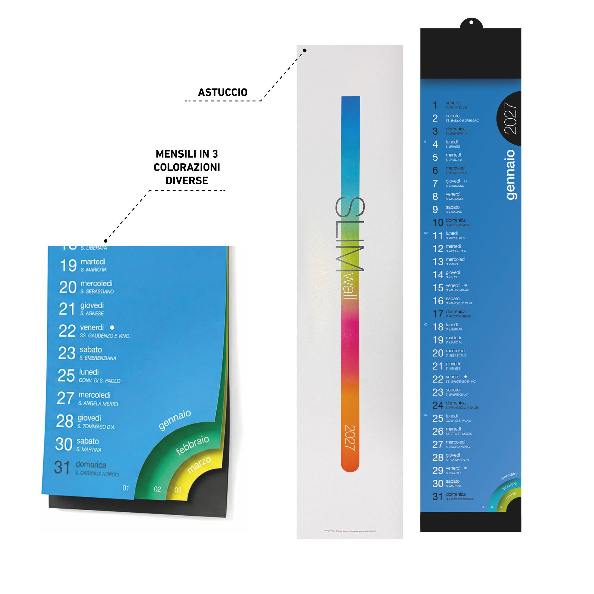 Calendario Silhouette